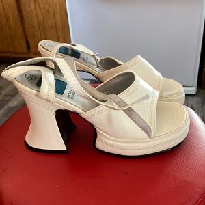 Sandales blanche Transit